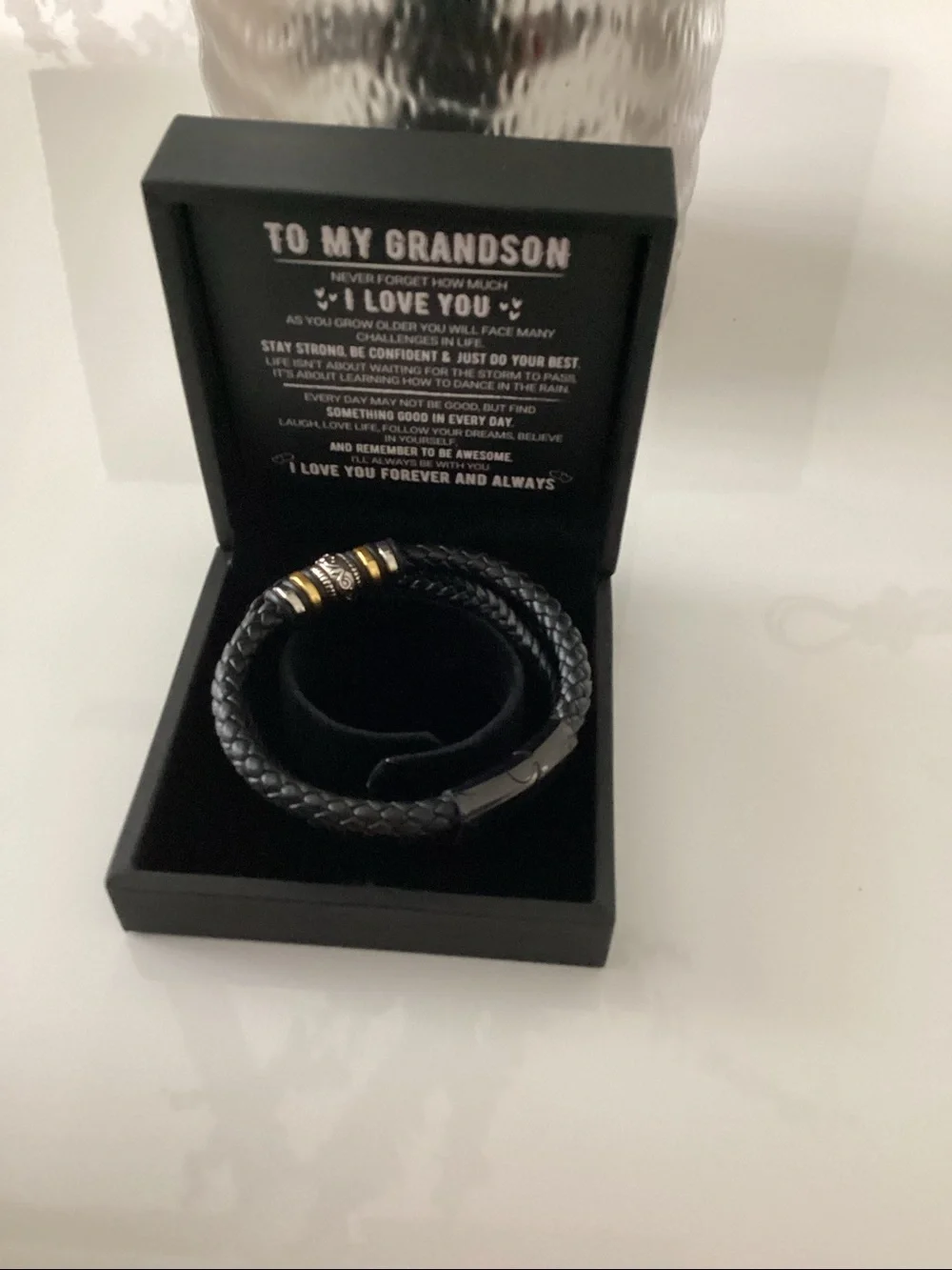 Bracelets for grandson